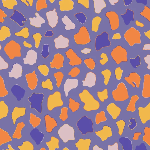 Жираф Печать Кожи Моды Цветной Бесшовный Узор Распечатаемый Фон Дизайн — стоковый вектор