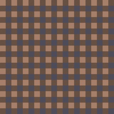Lumberjack plaid seamless pattern. Fashion stylized background. 