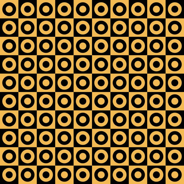 Abstrakte Kreise Nahtloses Muster Mit Optischer Täuschung Art Textur Ideal — Stockvektor