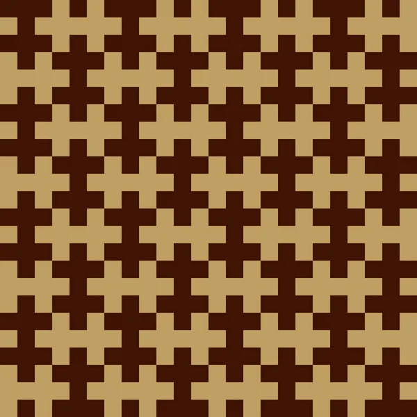 Puzzle Tessellation Abstraktní Umění Bezešvé Vzor Moderní Stylová Textura Vetorová — Stockový vektor
