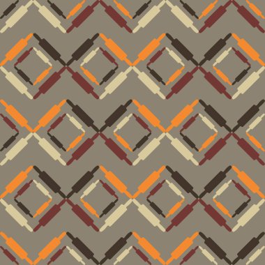 Yuvarlak, pürüzsüz, sevimli mutfak vektör deseni. Geometrik arkaplan. Tekstil, duvar kağıdı, kumaş, kıyafet ve moda baskısı için mükemmel.. 