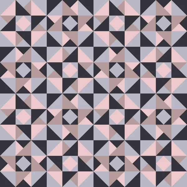 Lerin Modası Geçmiş Renkli Geometrik Biçimlendirilmiş Dikişsiz Desen Tekstil Yama — Stok Vektör