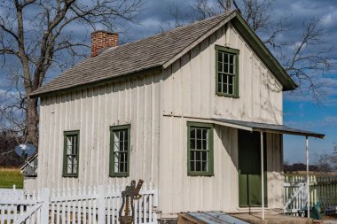 Spangler Çiftliği Bir Sonbahar Günü, Gettysburg Ulusal Askeri Parkı, Pennsylvania, ABD