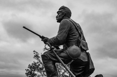 1. Pennsylvania Süvari Anıtı, Gettysburg, Pennsylvania, ABD