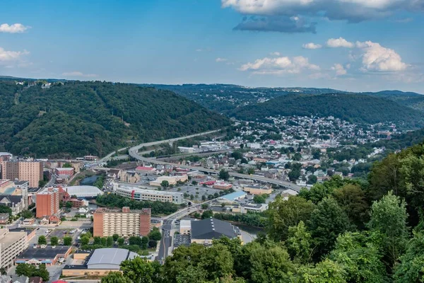 Johnstown 'un görüntüsü, Inclined Plane Tren İstasyonundan PA
