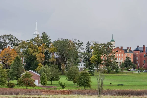 Det Lutherska Seminariet Från Gettysburg Battlefield Pennsylvania Usa — Stockfoto