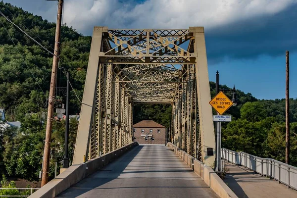 Minersville Bridge Johnstown Pennsylvania Usa — Foto Stock