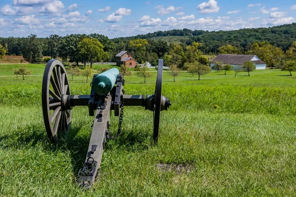 Michael Bushman Farm Summer Day Gettysburg National Military Park Pennsylvania — Stock Photo, Image