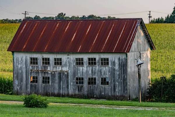 York County Barn Pennsylvania Ηπα — Φωτογραφία Αρχείου