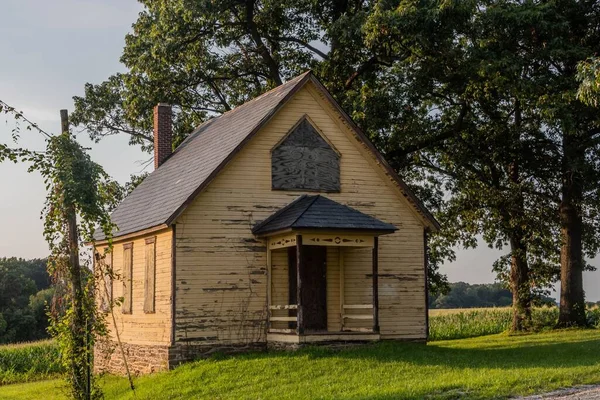 Old Yellow Schoolhouse York County Pensylvánie Usa — Stock fotografie