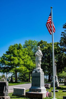 Jenny Wade 'in mezarı, Evergreen Mezarlığı, Gettysburg, Pennsylvania, ABD
