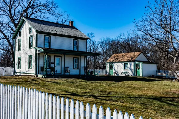 Historic Civil War Farmhouse Gettysburg — Stock fotografie