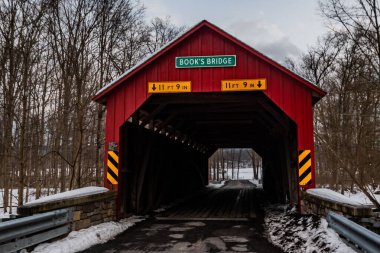 Kaufman (Books) Covered Bridge, Perry County, Pennsylvania, ABD