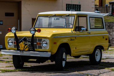Antika Ford Bronco, Mount Union, Pennsylvania, ABD