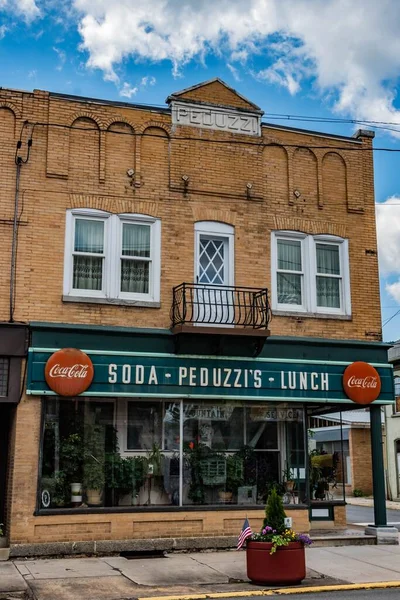 Peduzzis Soda Lunch Counter Mount Union Pennsylvania — Foto de Stock