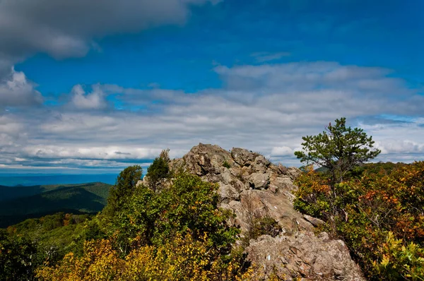 Early Autumn Appalachian Trail Shenandoah National Park Virgínia Eua — Fotografia de Stock
