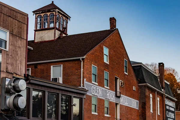Glen Rock Mill Inn 다운타운 펜실베이니아주 — 스톡 사진