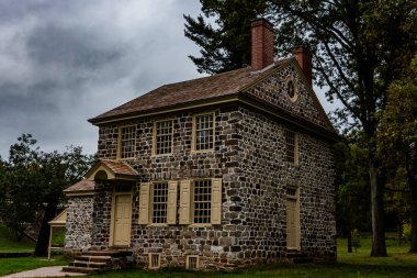 Washingtons Merkez Bankası Valley Forge Ulusal Tarihi Parkı, Pennsylvania, ABD