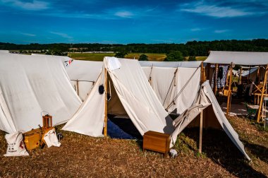 Federal Kamp, Gettysburg 150. canlandırma, Temmuz 2013