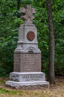 Demir Tugay Anıtı, Gettysburg Ulusal Askeri Parkı, Pennsylvania ABD