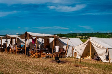 Federal Kamp 150. Gettysburg Yeniden Canlandırma, Temmuz 2013