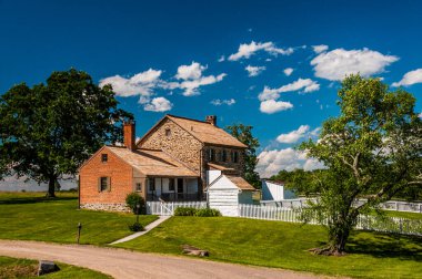 Michael Bushman Çiftliği Güzel Bir Yaz Günü, Gettysburg Ulusal Askeri Parkı, ABD