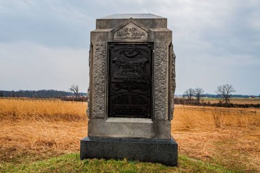 Fotoğraf: Pennsylvania Bağımsız Topçu Anıtı, Gettysburg Ulusal Askeri Parkı, ABD