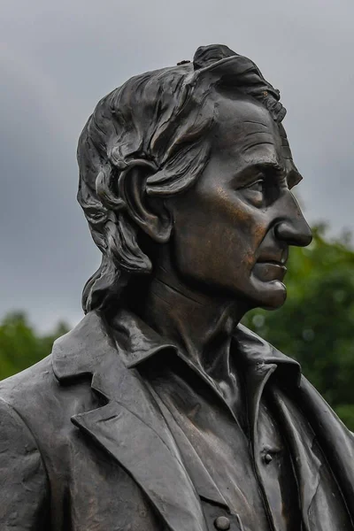 John Burns Anıtı, Gettysburg Ulusal Askeri Parkı, Pennsylvania, ABD