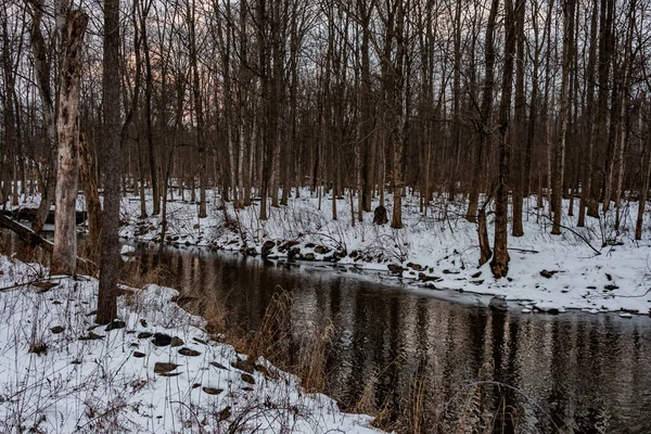 Sherman Creek in Winter, Perry County,: Pennsylvania, ABD
