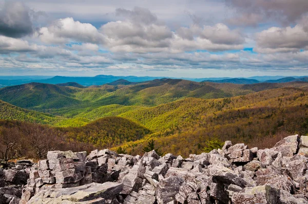 Massanutten Mountain Shenandoah National Park Virginia Eua — Fotografia de Stock