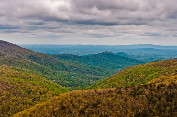 Schöne Aussichten Vom Appalachian Trail Shenandoah National Park Virginia Usa — Stockfoto