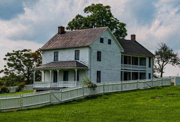 Fotografie Joseph Poffenberger Farmhouse Antietam National Battlefield Maryland Usa — Stock fotografie