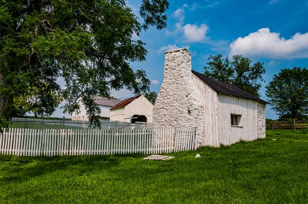 Photo of Civil War Farm Buildings, Antietam National Battlefield, Maryland USA