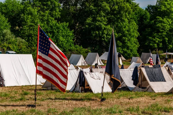 Bayraklı Federal Kamp, Gettysburg 150. canlandırma, Temmuz 2013