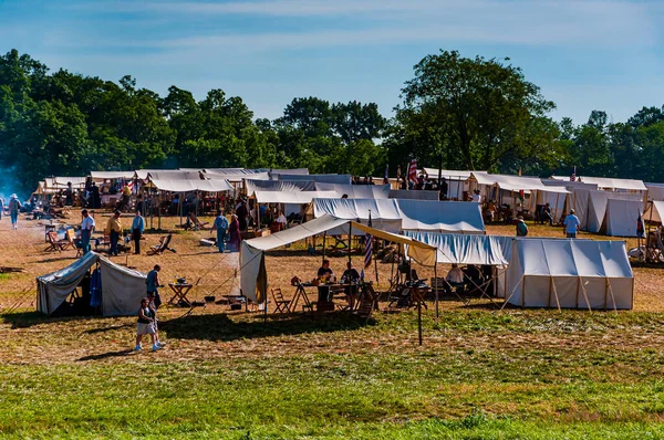 Union Camp Gettysburg 150Th Reenactment July 2013 — Stock Photo, Image