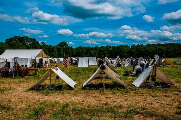 Federal Kamp Güzel Gök Altında, Gettysburg 150. canlandırma, Temmuz 2013