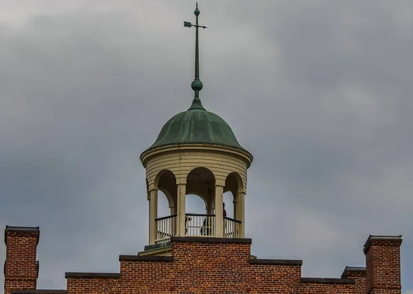 Schmucker Hall Cupola United Lutheran Seminary Gettysburg Pennsylvania Usa — 스톡 사진