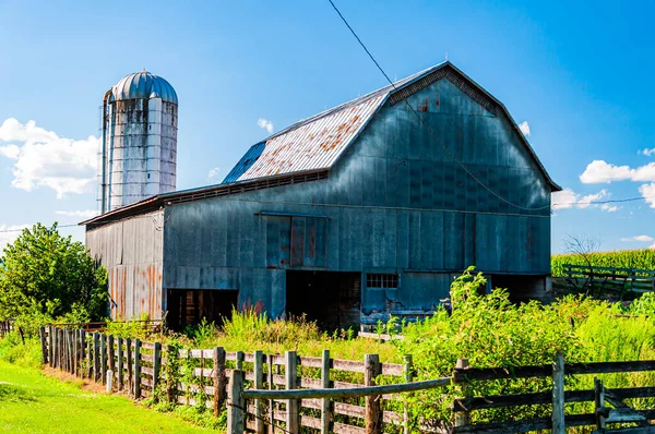 Shenandoah Valley Barn Βιρτζίνια Ηπα — Φωτογραφία Αρχείου