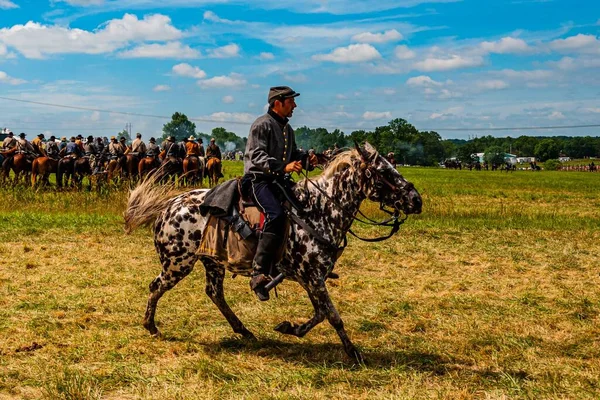 Konfederasyon Askeri Benekli At Koşusu, Gettysburg 150. canlandırma, Temmuz 2013