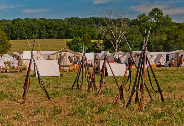Yığılmış Tüfekli Federal Kamp, Gettysburg 150. canlandırma, Temmuz 2013