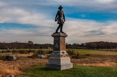 Birlik Tuğgeneral John Gibbon Anıtı, Gettysburg Ulusal Askeri Parkı, ABD