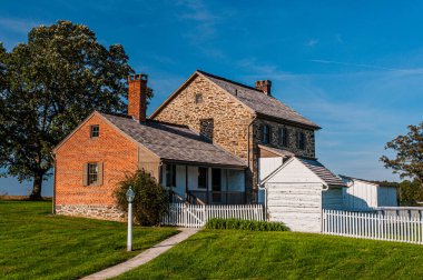 Fotoğraf: Michael Bushman Çiftliği, Gettysburg Ulusal Askeri Parkı, Pennsylvania ABD