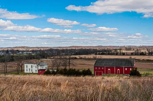 Photo Moses Mclean Farm Gettysburg National Military Park Pennsylvania Amerikai — Stock Fotó