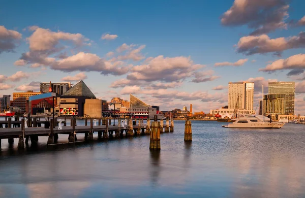 Photo Inner Harbor Baltimore Maryland Usa Dusk — Stock Photo, Image