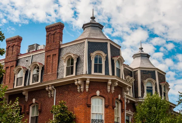 Photo Victorian Building Washington Usa — 스톡 사진