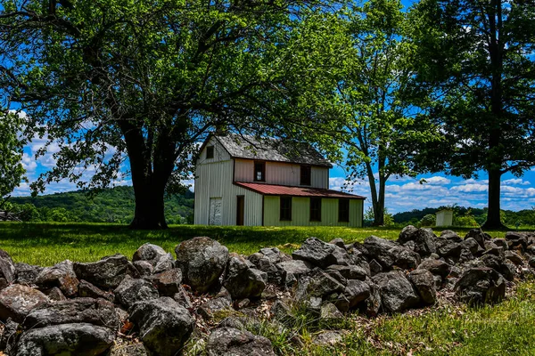 Φωτογραφία Του Phillip Snyder Farm West Confederate Avenue Gettysburg National — Φωτογραφία Αρχείου