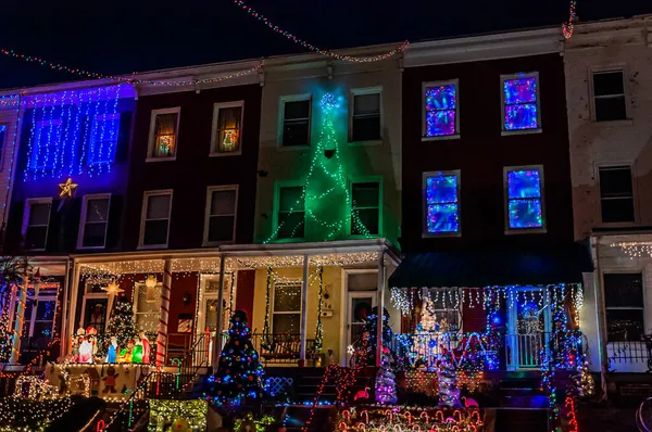Baltimores Hampden Mahallesinin Noel Fotoğrafı
