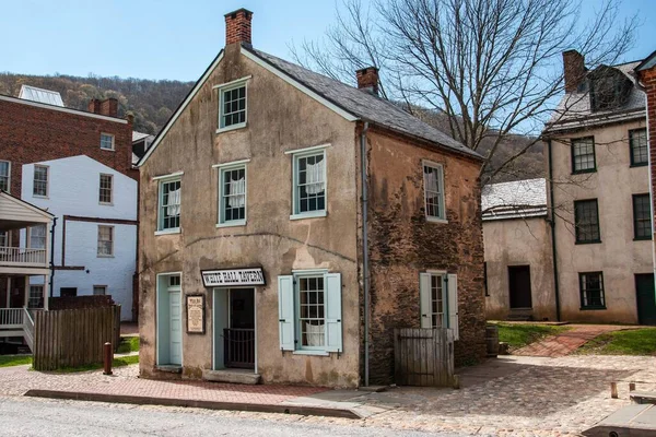 White Hall Tavern Harpers Ferry National Historic Park West Virginia — Foto de Stock