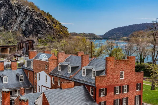 View Harper House Harpers Ferry National Historical Park West Virhinia — Stock fotografie