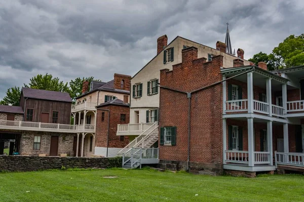 Edificios Históricos Harpers Ferry Virginia Occidental Estados Unidos — Foto de Stock